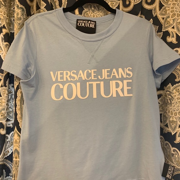 ⚡️NWT⚡️ ❌sold❌ Versace Jean Couture - Bluebell Tee - Picture 4 of 8
